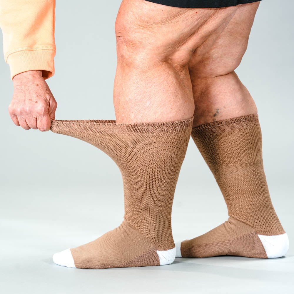 Caramel EasyStretch™ Socks