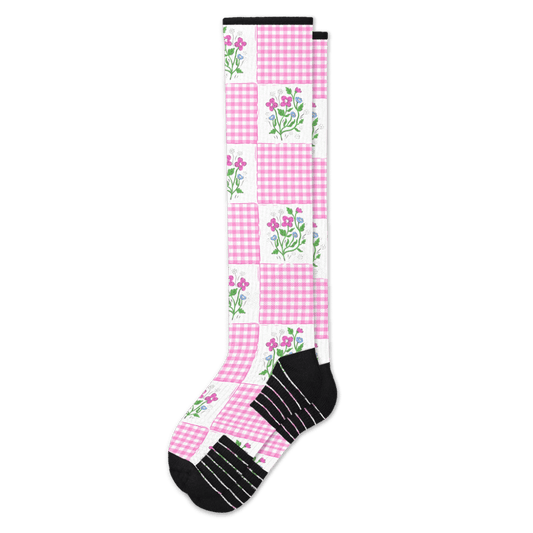 Grandma's Quilt Compression Socks