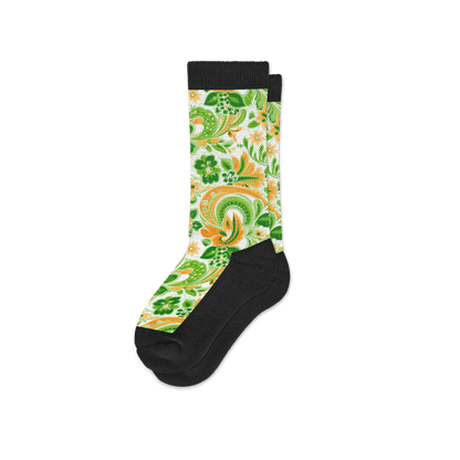 Irish Paisley EasyStretch™ Socks