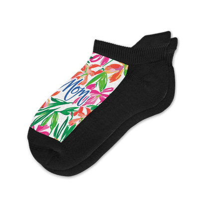 Mom's Bouquet Ankle Socks