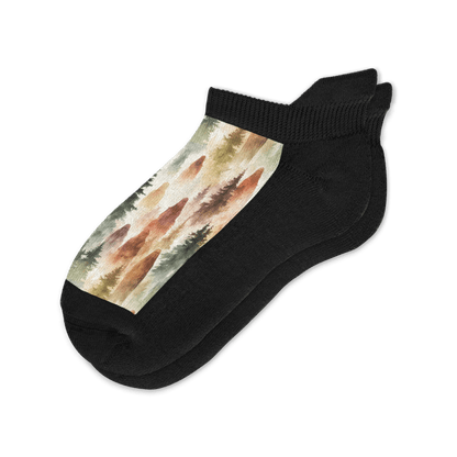 Mystic Yeti Ankle Socks