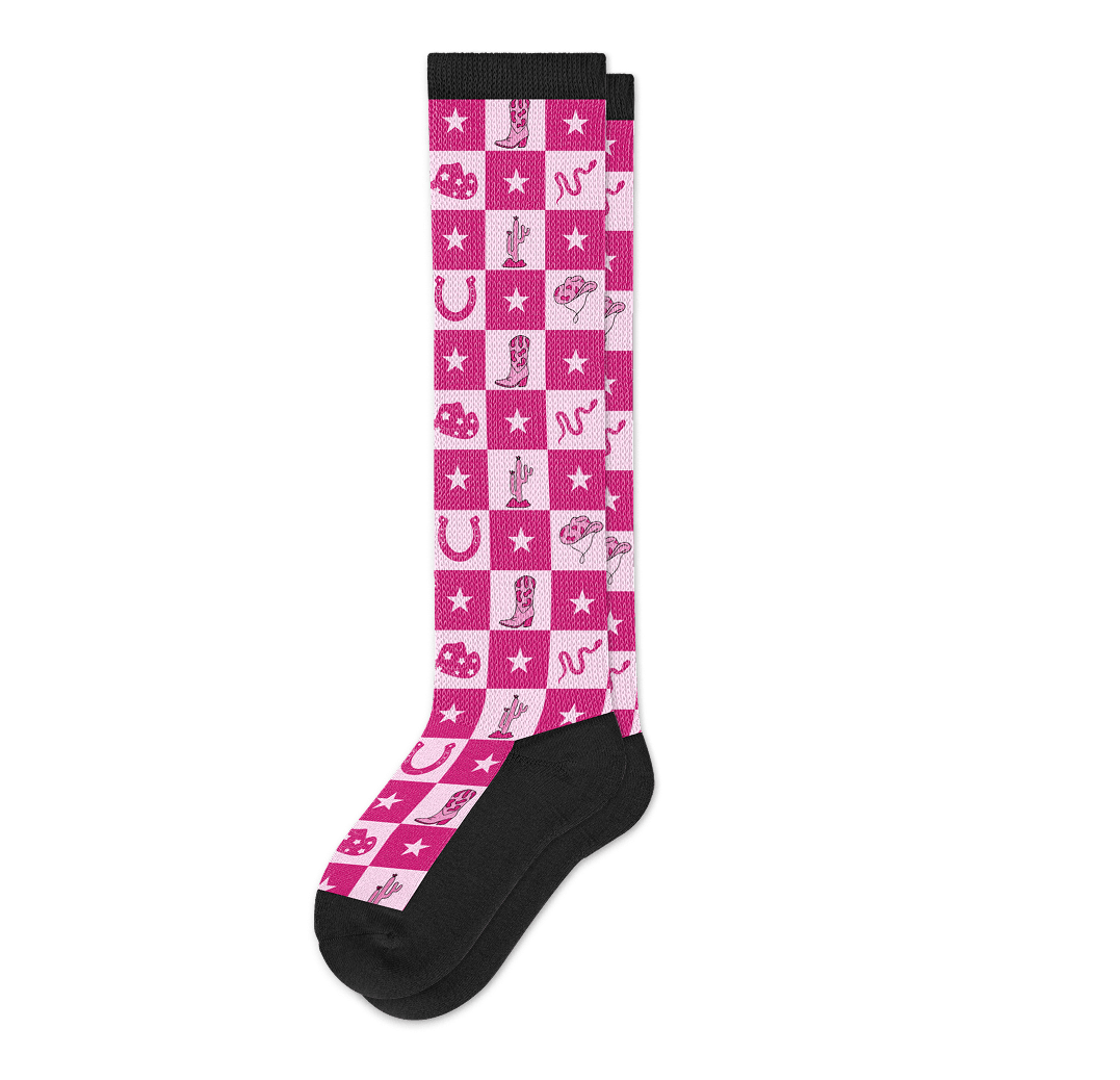 Pink Rodeo EasyStretch™ Socks